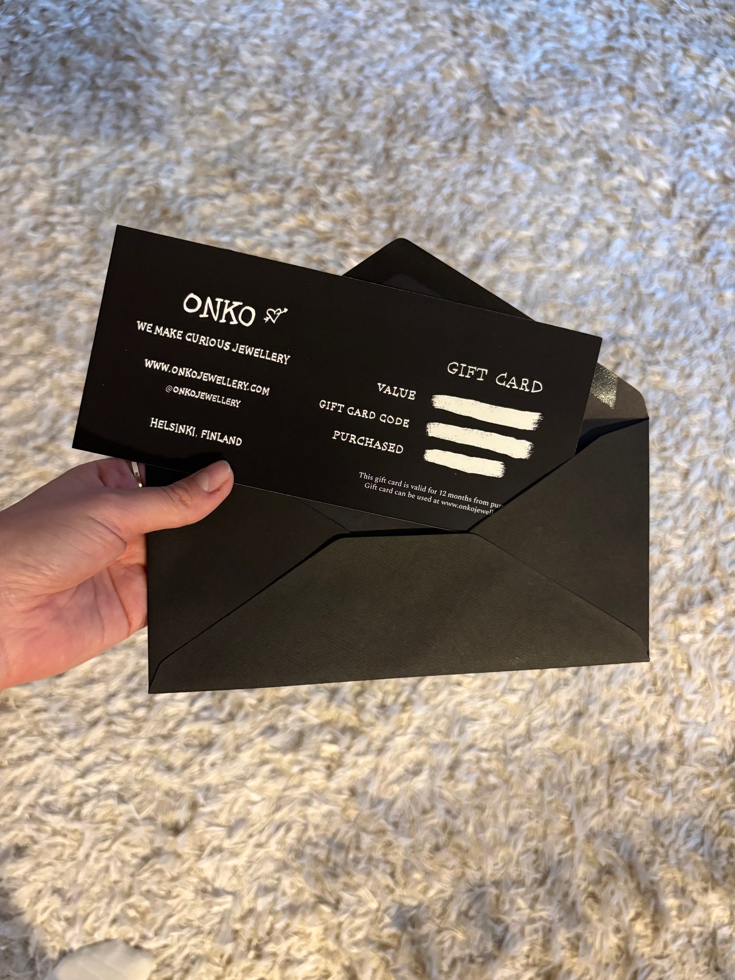 Gift Card (postitettava)