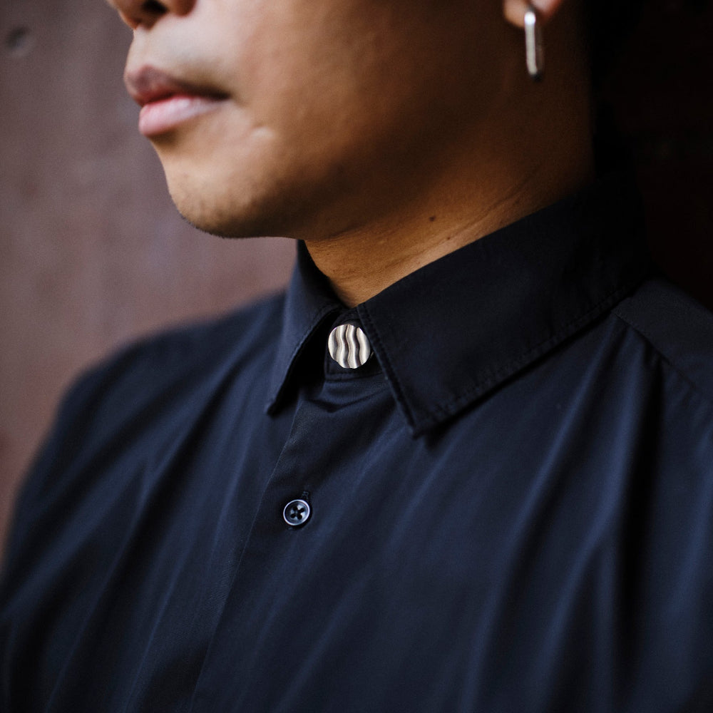 Wavy button jewellery