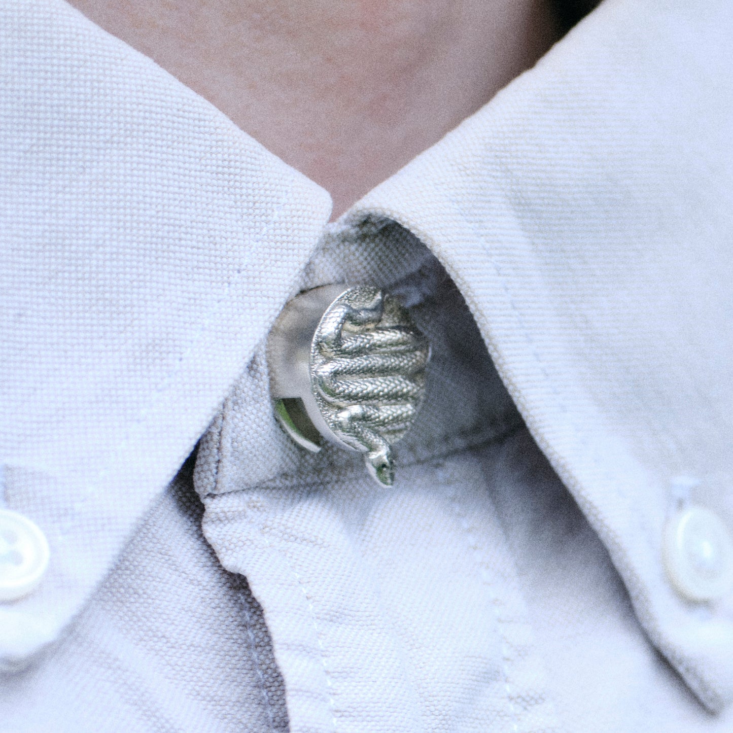 The Serpent button jewellery