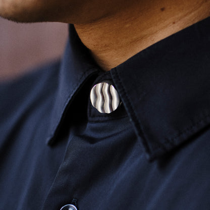 Wavy button jewellery